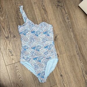 Nip Tuck Swim Blue Patterned ladies Swimwear